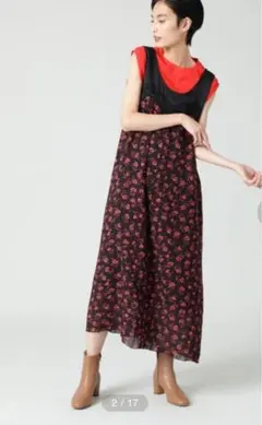 【CREOLME】　クレオルム　花柄　ワンピースのサムネイル