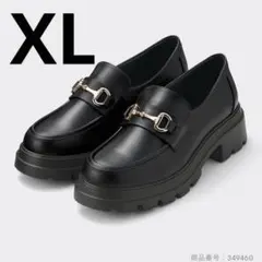 GU ボリュームソールビットローファー XL 厚底 プラットフォーム