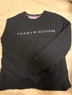 TOMMY HILFIGER ダークグレー トレーナー Mサイズ