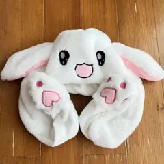 うさぎ 動く耳の被り物 仮装
