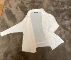 フォンセ　ドルマンニット　薄手　カーディガン