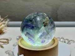 フローライト スフィア 高品質 高透明度 天然石スフィア 天然石置物