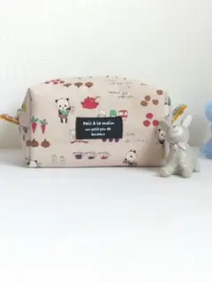ハンドメイド 保冷保温 ポーチ ユキエモン TOYナイトボックス - メルカリ