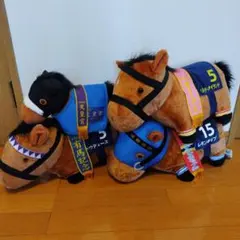 競馬　サラブレッドコレクション　ぬいぐるみのサムネイル