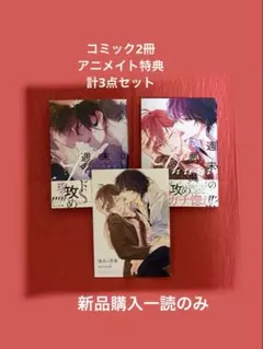 週末の悪魔　アヒル森下　週末の悪魔second アニメイト特典　竹書房　BL