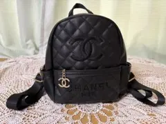 シャネル ノベルティ ブラック リュック バッグ パック 未使用