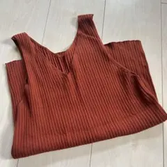BAYFLOW リブニット タンクトップ