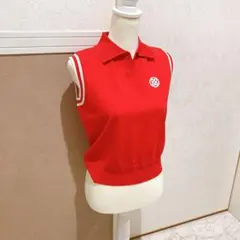 新品未使用 ゴルフ G/FORE ジーフォア レディース ノースリーブ シャツ