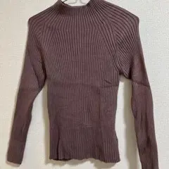 ハイネック 長袖セーター