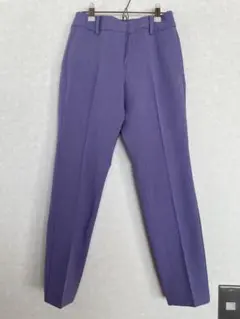 PLST カラーパンツ センタープレスパンツ