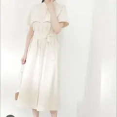 N. Natural Beauty Basic　ケープディテールワンピースのサムネイル