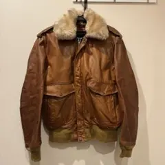 【希少カラー】schott フライトジャケット　G-1 本革　USA製　40