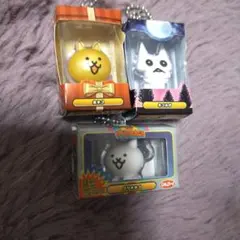 にゃんこ大戦争　チョコボックス　フィギュア ３点