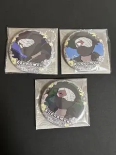 忍たま乱太郎　タソガレドキ　雑渡昆奈門　缶バッジ