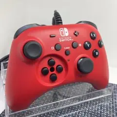 【フルメンテナンス】ニンテンドースイッチ　有線コントローラー プロコン レッドb