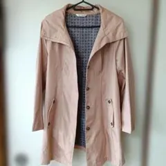 Cher Square フード付き春コート L ピンク