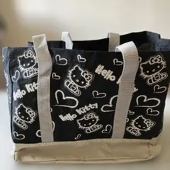 Hello Kitty トートバッグ ブラック