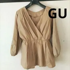 GU　カシュクールブラウス