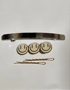 スマイリーフェイス ヘアアクセサリーセット