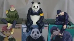 呪術廻戦 ぬーどるストッパーフィギュア 伏黒甚爾・パンダ・虎杖悠仁