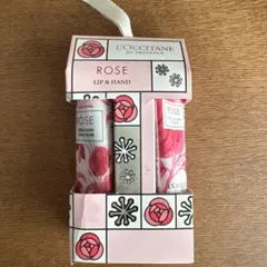 【未使用品】ロクシタン　Rose リップ＆ハンドクリーム