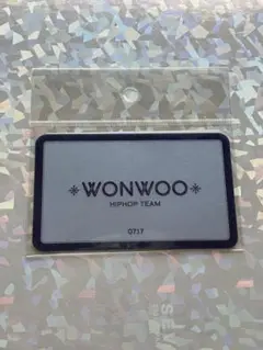 SEVENTEEN WONWOO 新品未開封 トレカ 1枚 SEVENTEEN WONWOO 公式トレカ - メルカリ