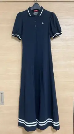 【即購入可】dazzlin POLO BCSコラボ ポロシャツワンピース