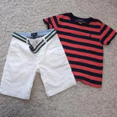 ポロラルフローレン　ラルフローレン　Tシャツ　パンツ　子供　110　120