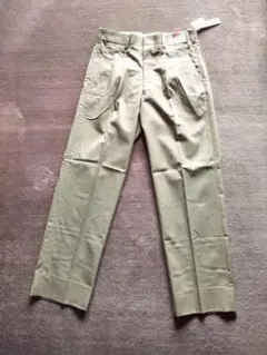 形状安定スラックス　ツータックパンツ 　76cm