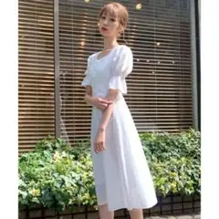 ティティアンドコー　半袖ワンピース