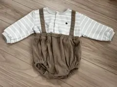 POLO Baby サスペンダー付きロンパース 80