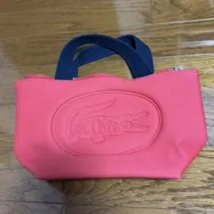 LACOSTE ラコステ ミニ トートバッグ 赤のサムネイル