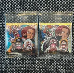 ワンピース大海賊シールウエハースLOG.14 SEC 2種　コンプリート