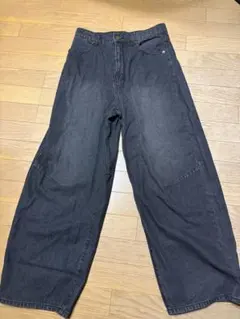 バレルレッグデニムパンツ Mサイズ