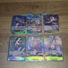 ワンピースカード　蒼海の七傑　SEC SRパラレル Rパラレル