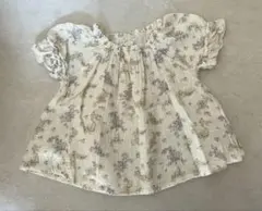 teteatete 花柄トップス 80cm