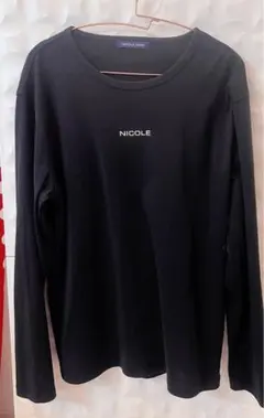 NICOLE Selection メンズ 長袖カットソー ブラックのサムネイル