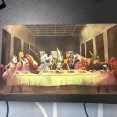 ポケカ　最後の晩餐プレイマット 最後の晩餐 プレイマット ポケモンカード - メルカリ