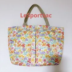 最終★美品★LeSportsac スモールエブリガール トートバッグ　小花柄　春