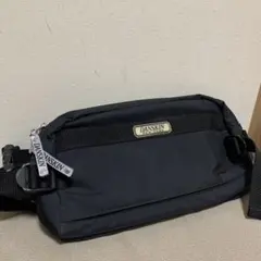 ダンスキン　DANSKIN NEW YORK ウエストポーチ　黒　ブラック