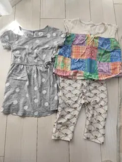 baby GAP 　ユニクロ　夏服　3点セット 90cm