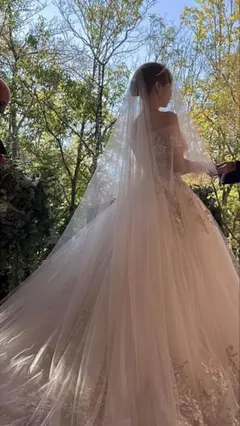 Chérie CVT-01 OW ウェディングベール　80+300