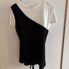 AZUL BY MOUSSY バイカラー 半袖Tシャツ Mサイズのサムネイル