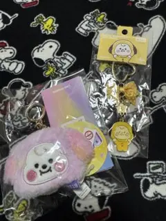 BT21 ぬいぐるみキーホルダーセット