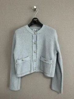 フリンジダブルポケットニットジャケット 2025ss GU 春服