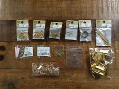 金具セット12袋　アクセサリー製作用