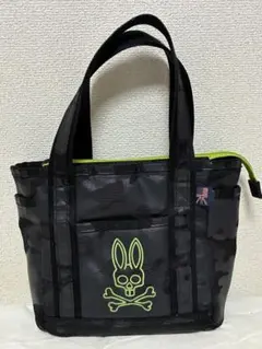 Psycho Bunny (サイコバニー) カモフラ柄 トートバッグのサムネイル