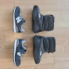 オマケつき THE NORTH FACE キッズ スノーブーツ グレー 18cm