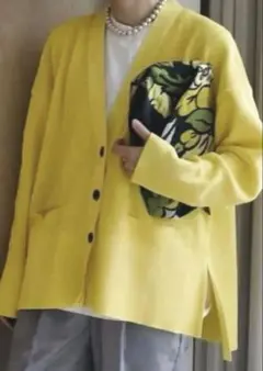 マチャット machatt カーディガン　未使用 MACHATT マチャット アイボリー カーディガン - メルカリ