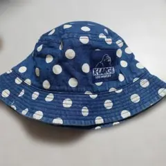 X-LARGE ドット柄 デニム バケットハット Mサイズのサムネイル